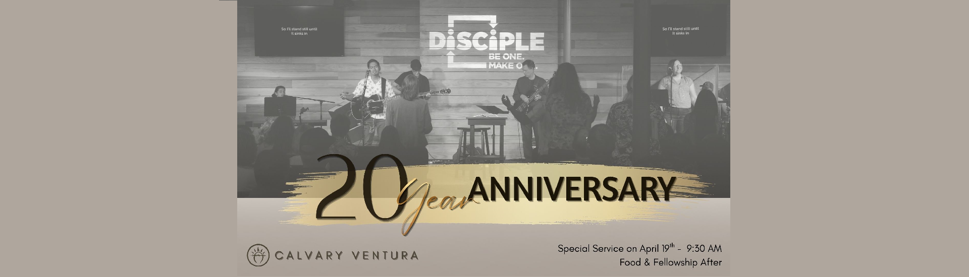 20 Year Anniversary rotator